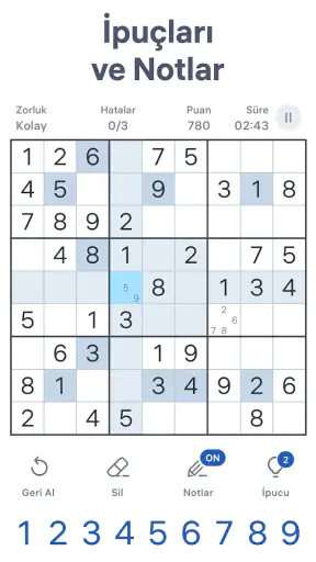 Sudoku.com - Sudoku Oyunu screenshot