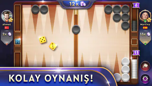 Tavla Clubs screenshot 1