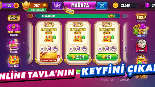 Tavla Plus - Backgammon Plus screenshot