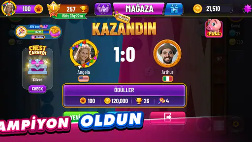 Tavla Plus - Backgammon Plus screenshot