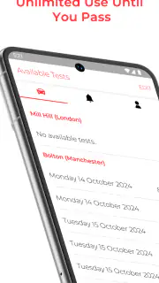 Testi Driving Cancellations UK screenshot 5