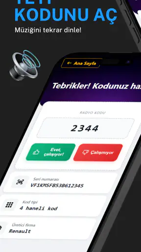 Teyp Kodu Bulma screenshot