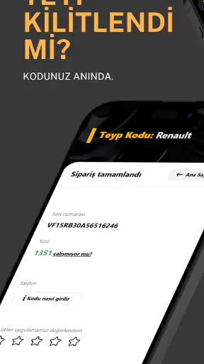 Teyp Kodu: Renault screenshot