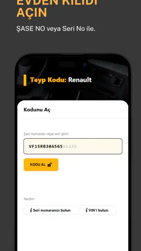 Teyp Kodu: Renault screenshot