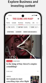 The Globe and Mail screenshot 2