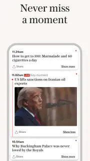 The Telegraph UK Latest News screenshot 2