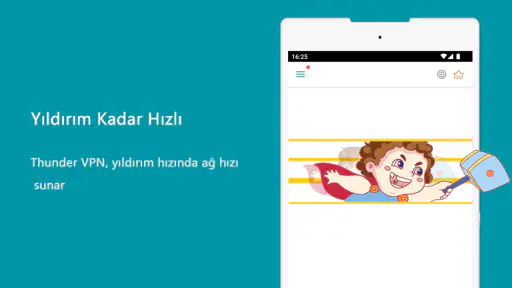 Thunder VPN - Daha Güvenli VPN screenshot