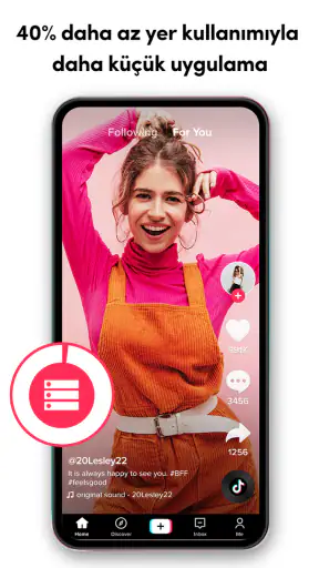 TikTok Lite - Veri Tasarrufu screenshot