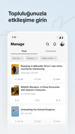 TikTok Studio screenshot