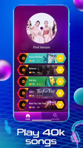 Tiles Hop Piyano Müzik Oyunu screenshot