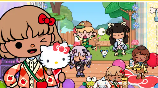 Toca Boca x Hello Kitty screenshot
