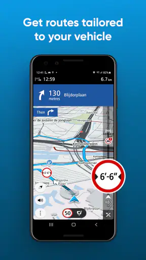 TomTom GO Expert: Truck GPS screenshot