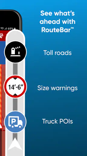 TomTom GO Expert: Truck GPS screenshot