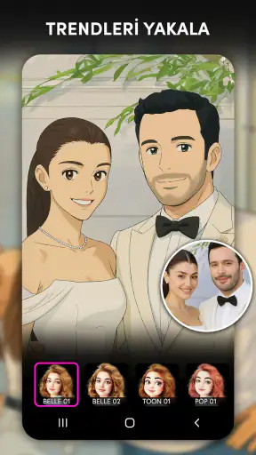 ToonApp: Ghibli Foto Karikatür screenshot
