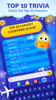 Top 10 Trivia Quiz screenshot 1