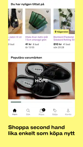 Tradera – köp & sälj begagnat screenshot