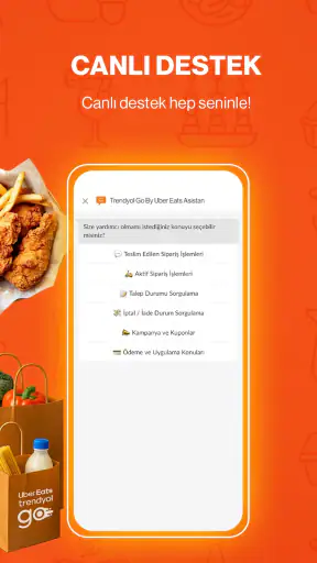 Trendyol Go: Yemek, Market, Su screenshot
