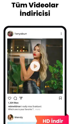 Tüm Video İndirici ve Oynatıcı screenshot