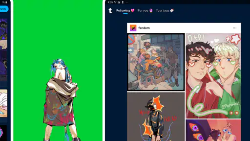 Tumblr—Fandom, Sanat, Özgürlük screenshot