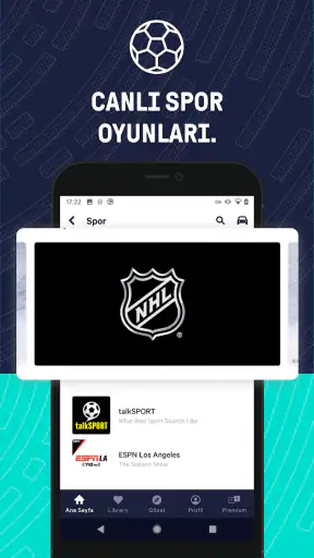 TuneIn Radio: Spor, Müzik, FM screenshot