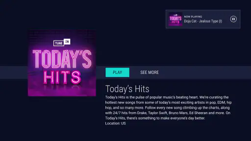 TuneIn Radio: Spor, Müzik, FM screenshot