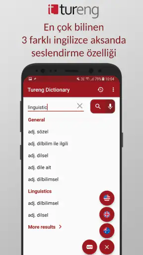 Tureng Sözlük screenshot