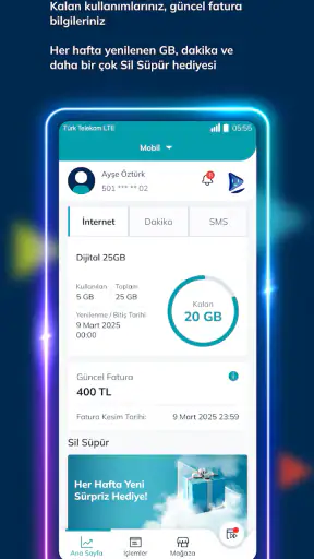 Türk Telekom screenshot