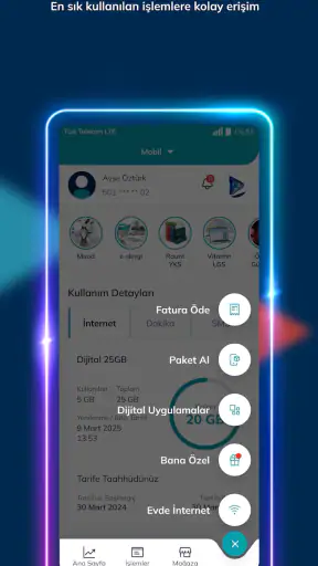 Türk Telekom screenshot