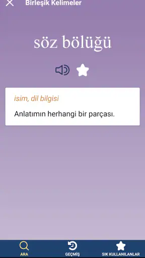 Türkçe Sözlük screenshot