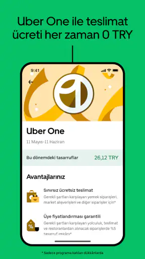 Uber Eats: Çok Yakında screenshot