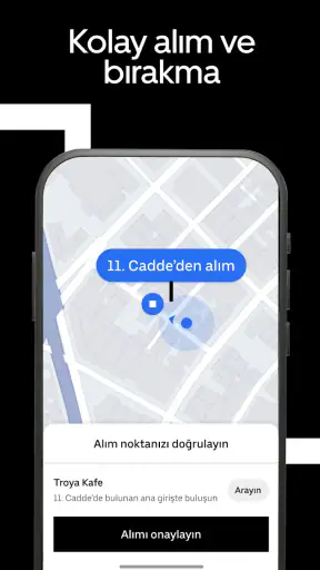 Uber - Kolay taksi yolculuğu screenshot