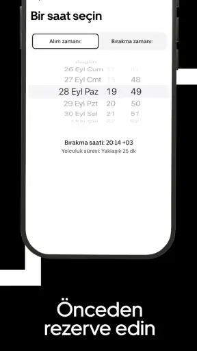 Uber - Kolay taksi yolculuğu screenshot