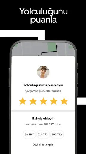 Uber - Kolay taksi yolculuğu screenshot
