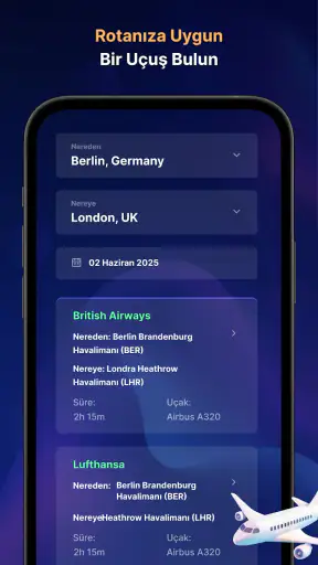 Uçuş Takibi : Canlı Radar screenshot