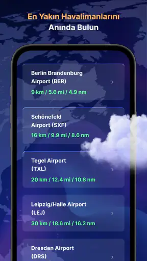 Uçuş Takibi : Canlı Radar screenshot