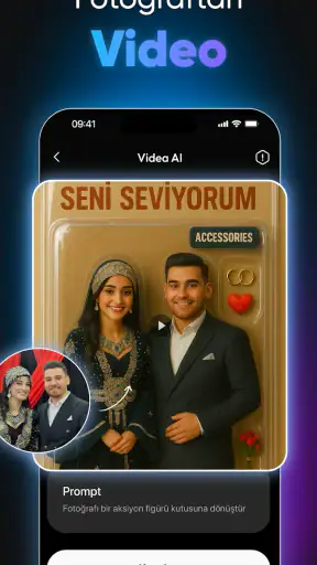 Videa: AI Video Oluşturucu screenshot