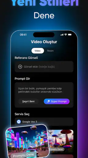 Videa: AI Video Oluşturucu screenshot
