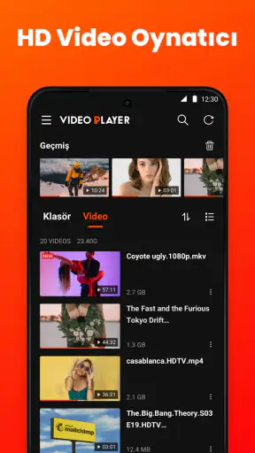Video Oynatıcı Tüm Formatlar screenshot