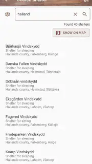 Vindskyddskartan (Shelter Map) screenshot 7