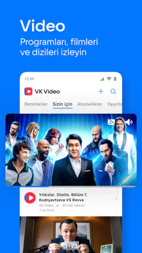 VK: sosyal ağı, mesajlaşma screenshot