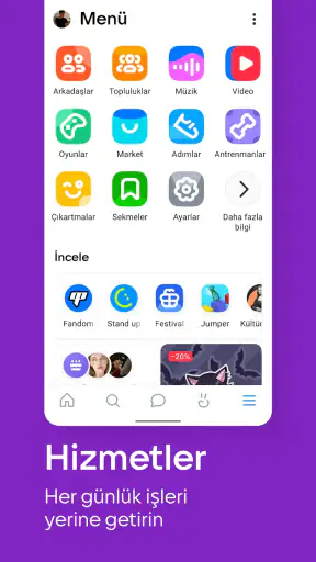 VK: sosyal ağı, mesajlaşma screenshot