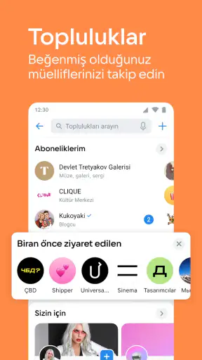 VK: sosyal ağı, mesajlaşma screenshot