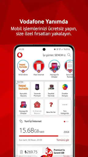 Vodafone Yanımda screenshot