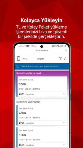 Vodafone Yanımda screenshot