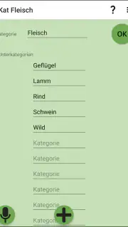 Vorrat, Lager, Einkaufslisten screenshot 3