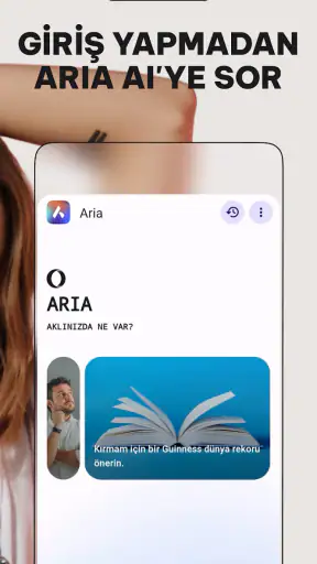 VPN ile Opera Özel Tarayıcı screenshot