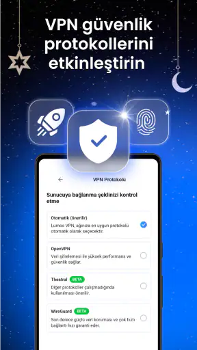 VPN Lumos: Güvenli VPN & Proxy screenshot