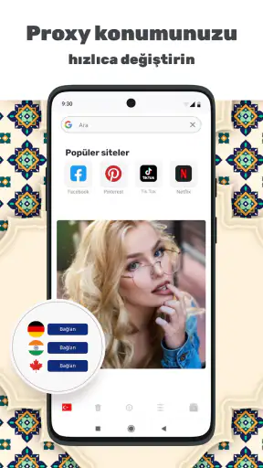 Web Proxy Browser screenshot