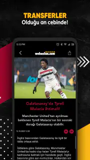 Webaslan - Galatasaray haber screenshot 7