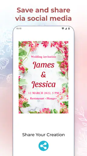 Wedding Invitation Card Maker screenshot